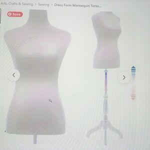Dress Form Manequin Torso. Brand new. Still in box it came in. All partly packed